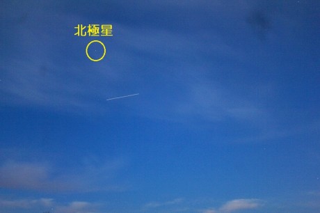 3-北極星の下を通るISS　20191210IMG_1432